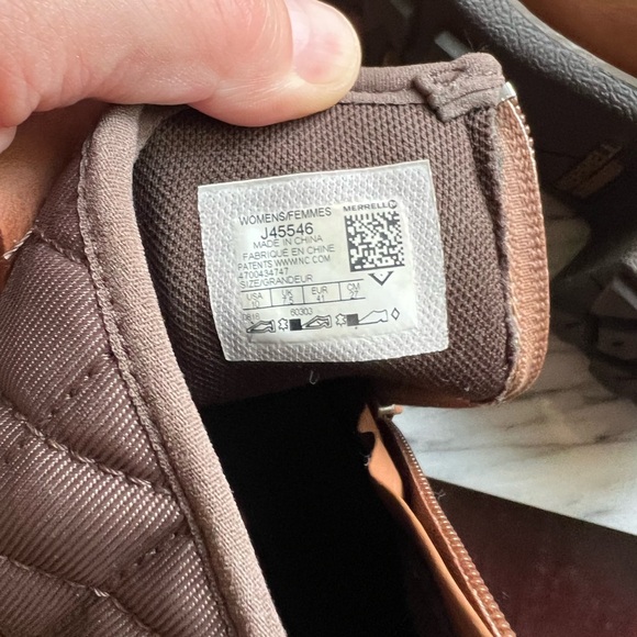 EUC Merrell Chateau Mid Bootie Oak Brown Women’s 10 Pull on Zip - Picture 6 of 6